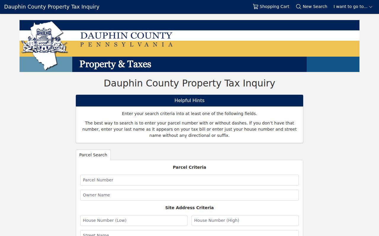 Swatara Township residents directory Dauphin County property search