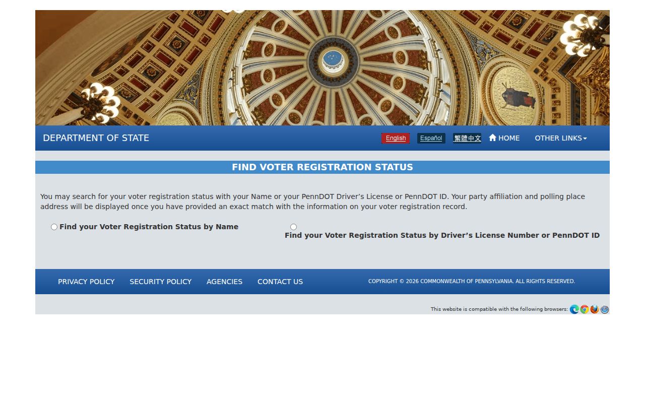 Swatara Township residents directory Pennsylvania voter status lookup