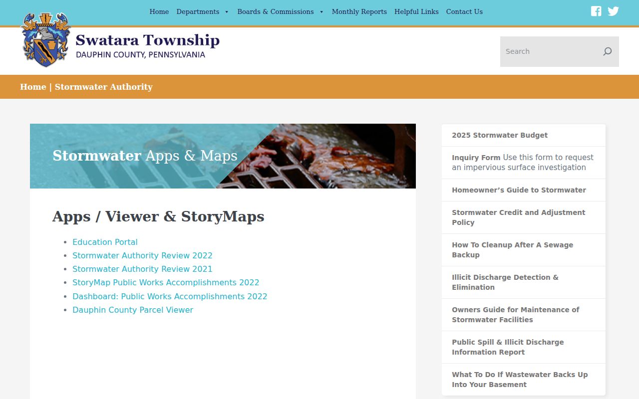 Swatara Township neighbors parcel and map resources